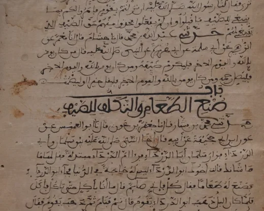 Al-Bukhari : ce qu'il a mémorisé, ce ne sont pas des phrases