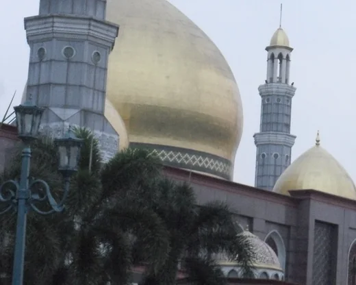 The golden dome of Depok, and what is really on it