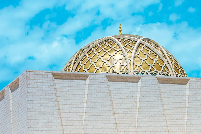 Le dôme doré de la Grande Mosquée d'Alger