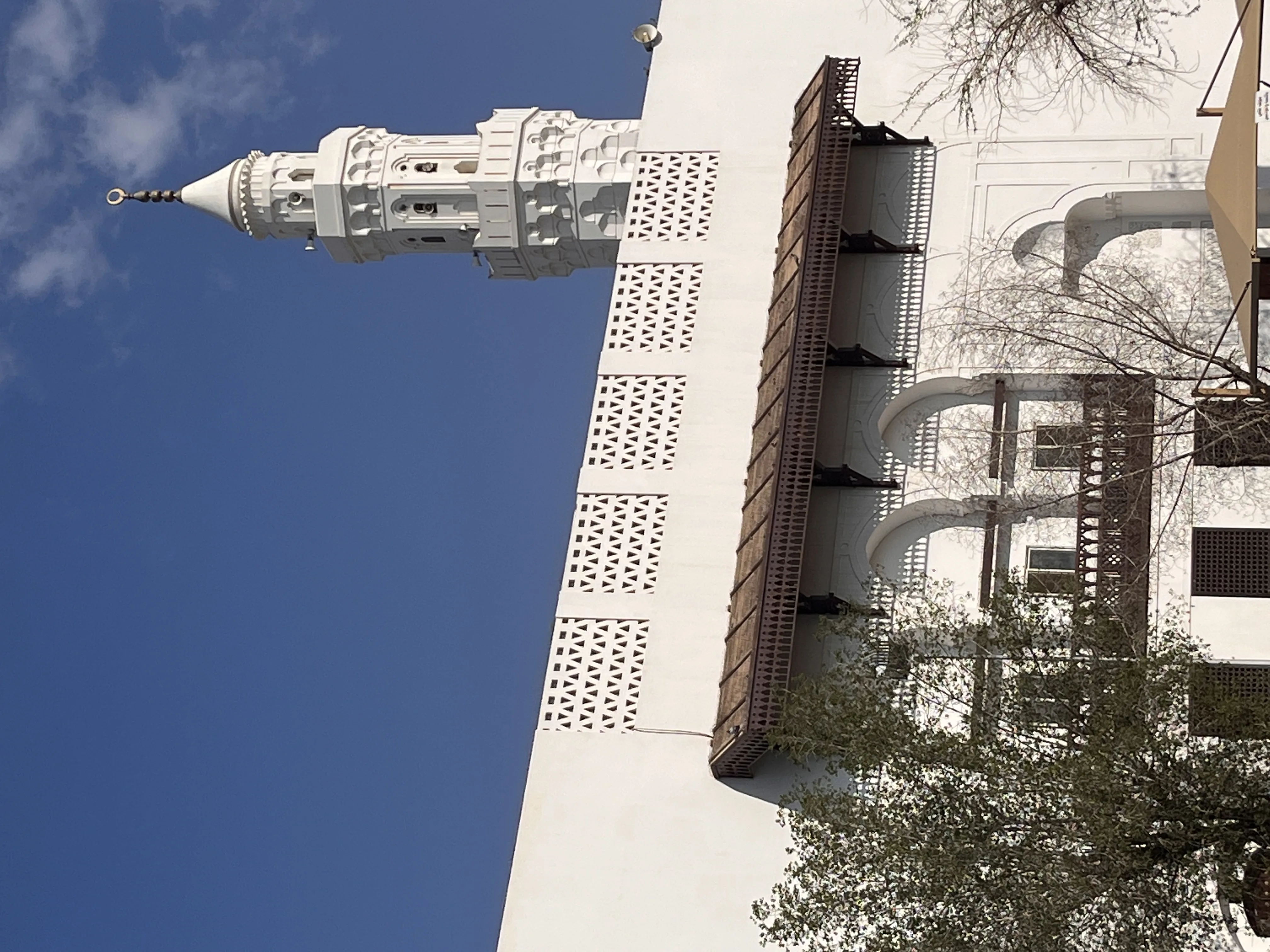 Vue de la mosquée Masjid al-Qiblatayn, Médine