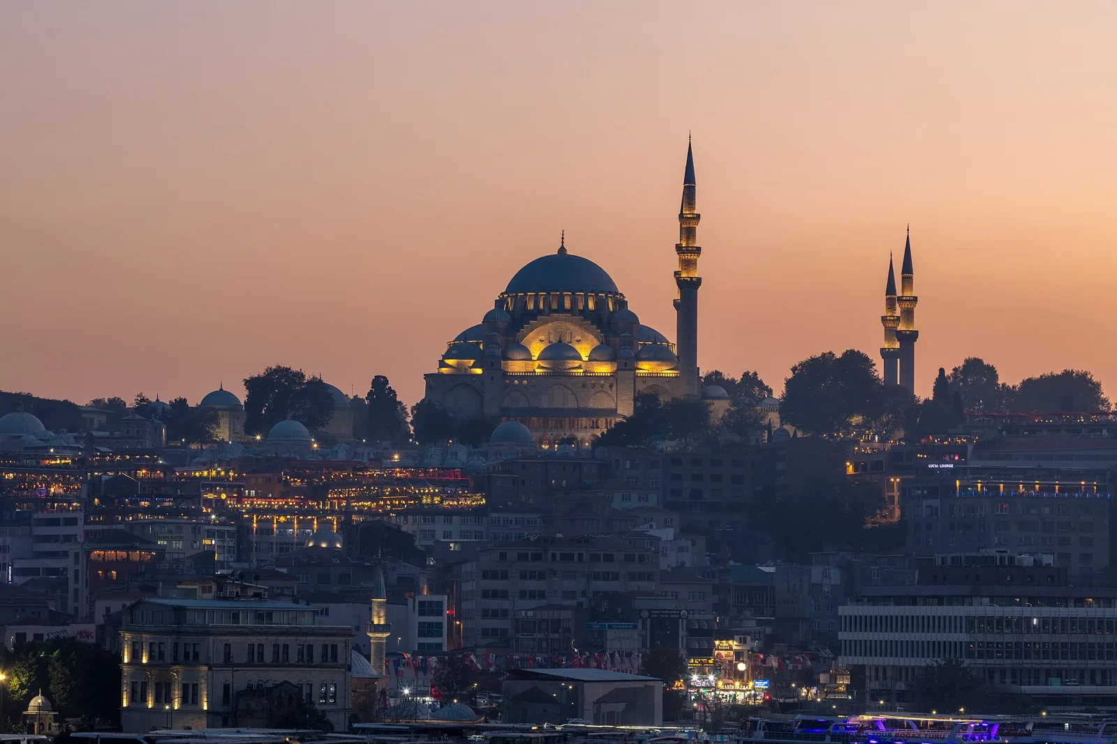 La Süleymaniye, bâtie par Sinan après le chantier de Hürrem Sultan