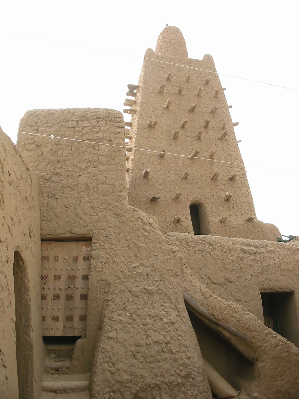 Cour intérieure de la mosquée de Djingareyber, Tombouctou