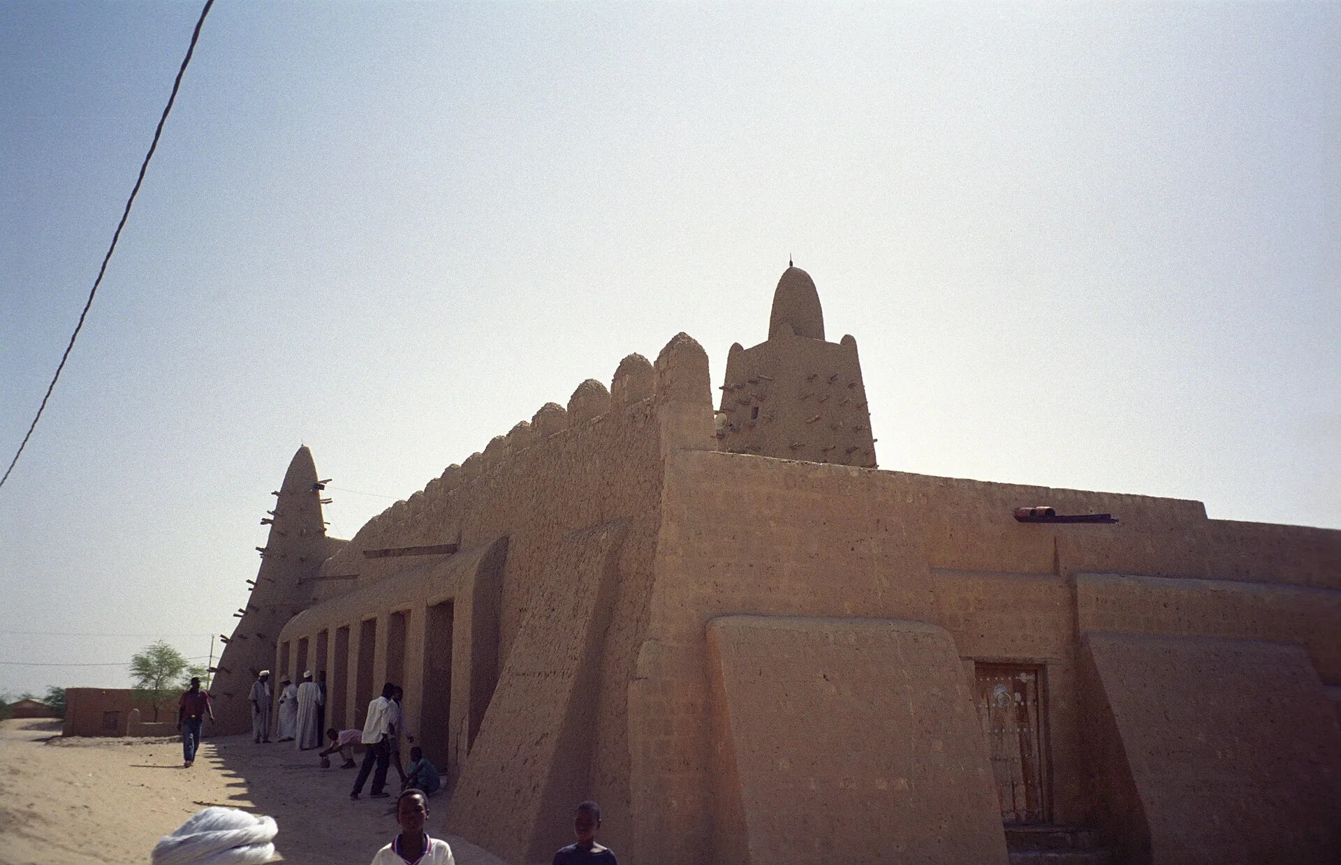 Vue de la mosquée de Djingareyber à Tombouctou