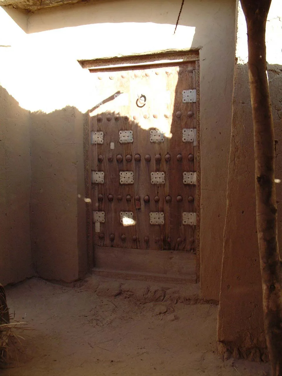 La porte dite « des magiciens », mosquée de Djingareyber, Tombouctou