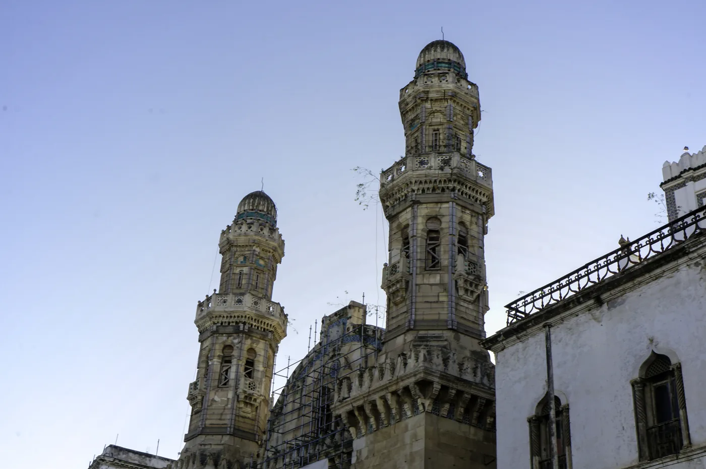 Les minarets ottomans de la mosquée Ketchaoua, Alger