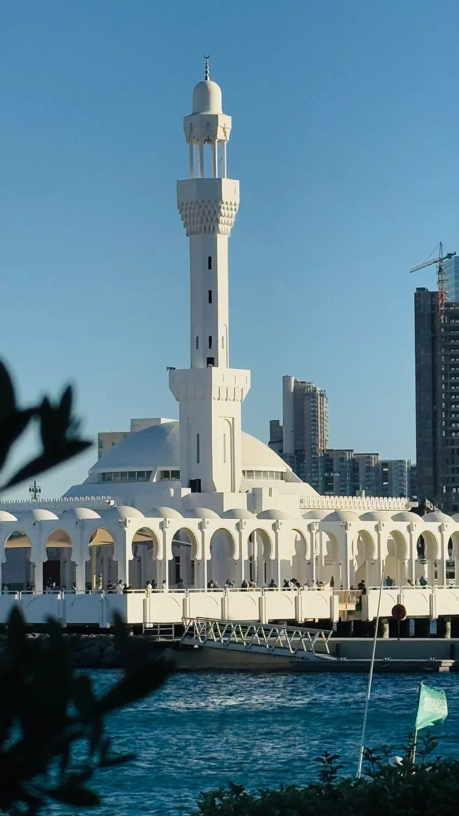 Djeddah, la ville dans le dos du bâtiment