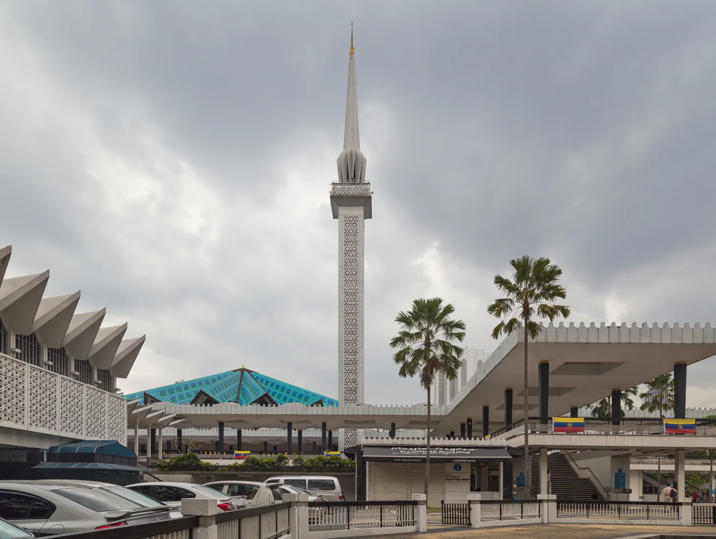 La Mosquée Nationale de Malaisie (Masjid Negara), Kuala Lumpur