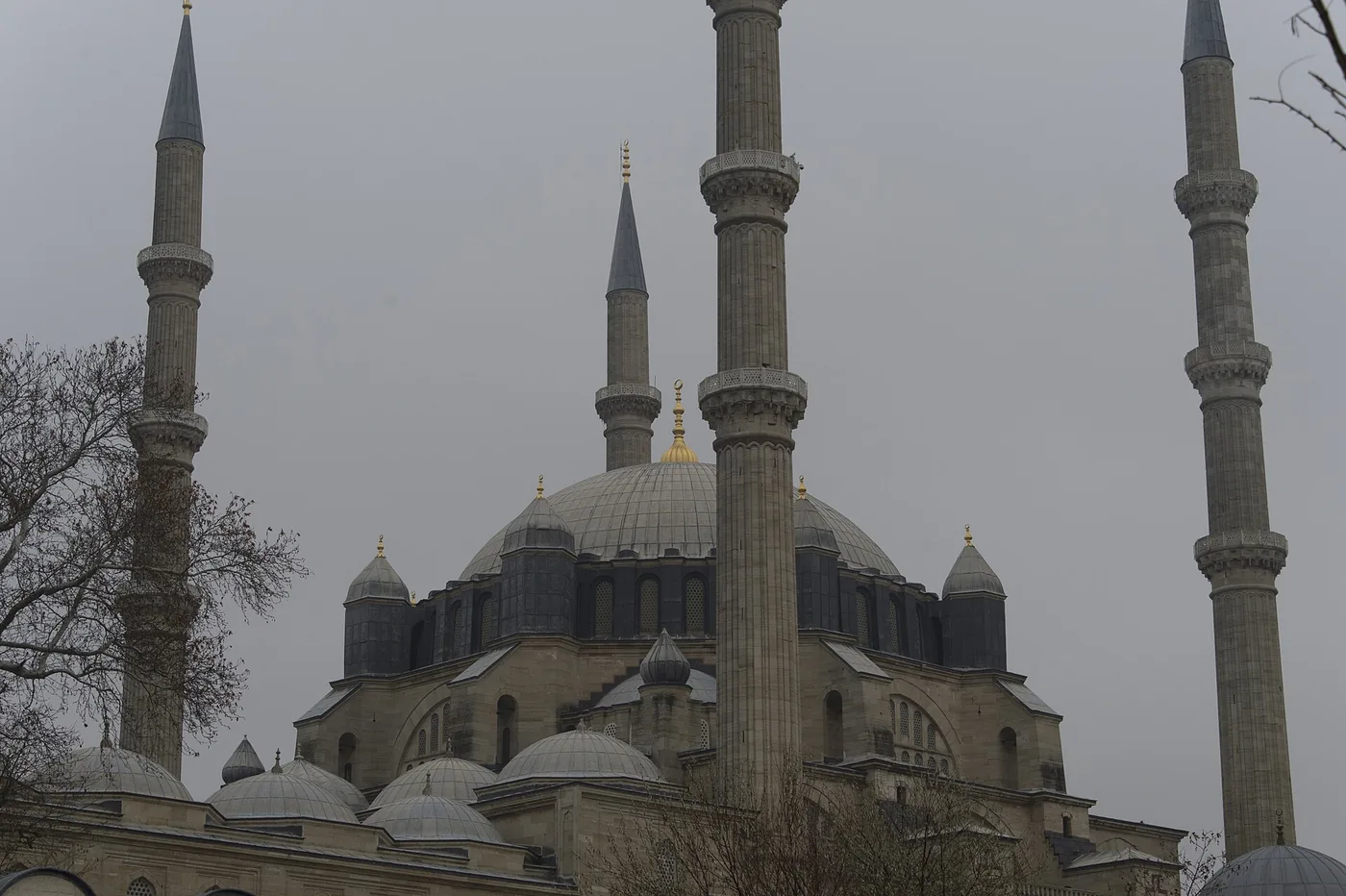 La mosquée de Selim à Edirne vue de l'extérieur