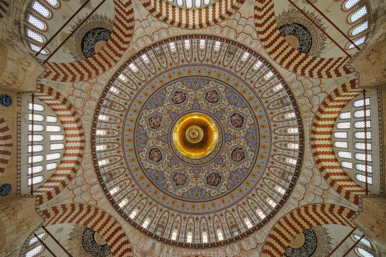 La coupole de la Selimiye d'Edirne