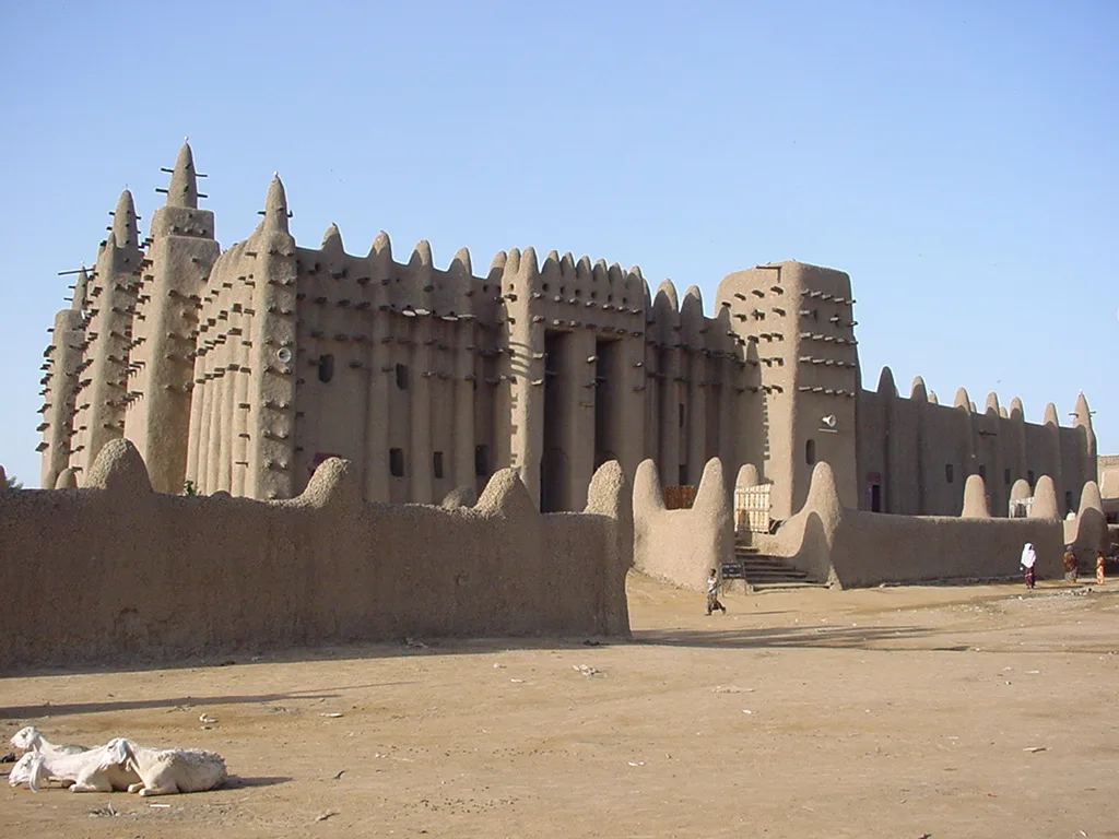 Illustration de la Grande Mosquée de Djenné à Djenné