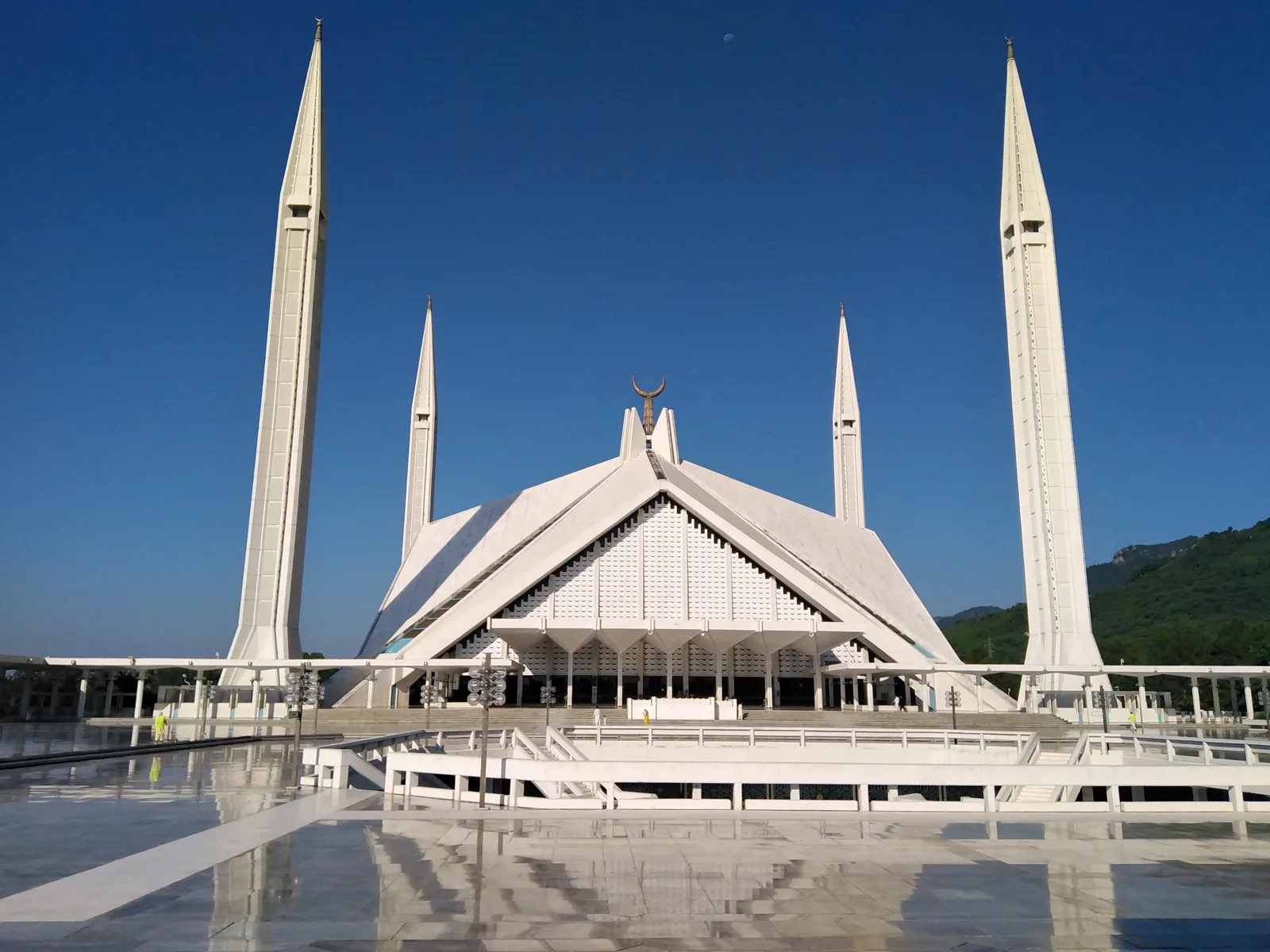 Illustration de la Mosquée Faisal à Islamabad