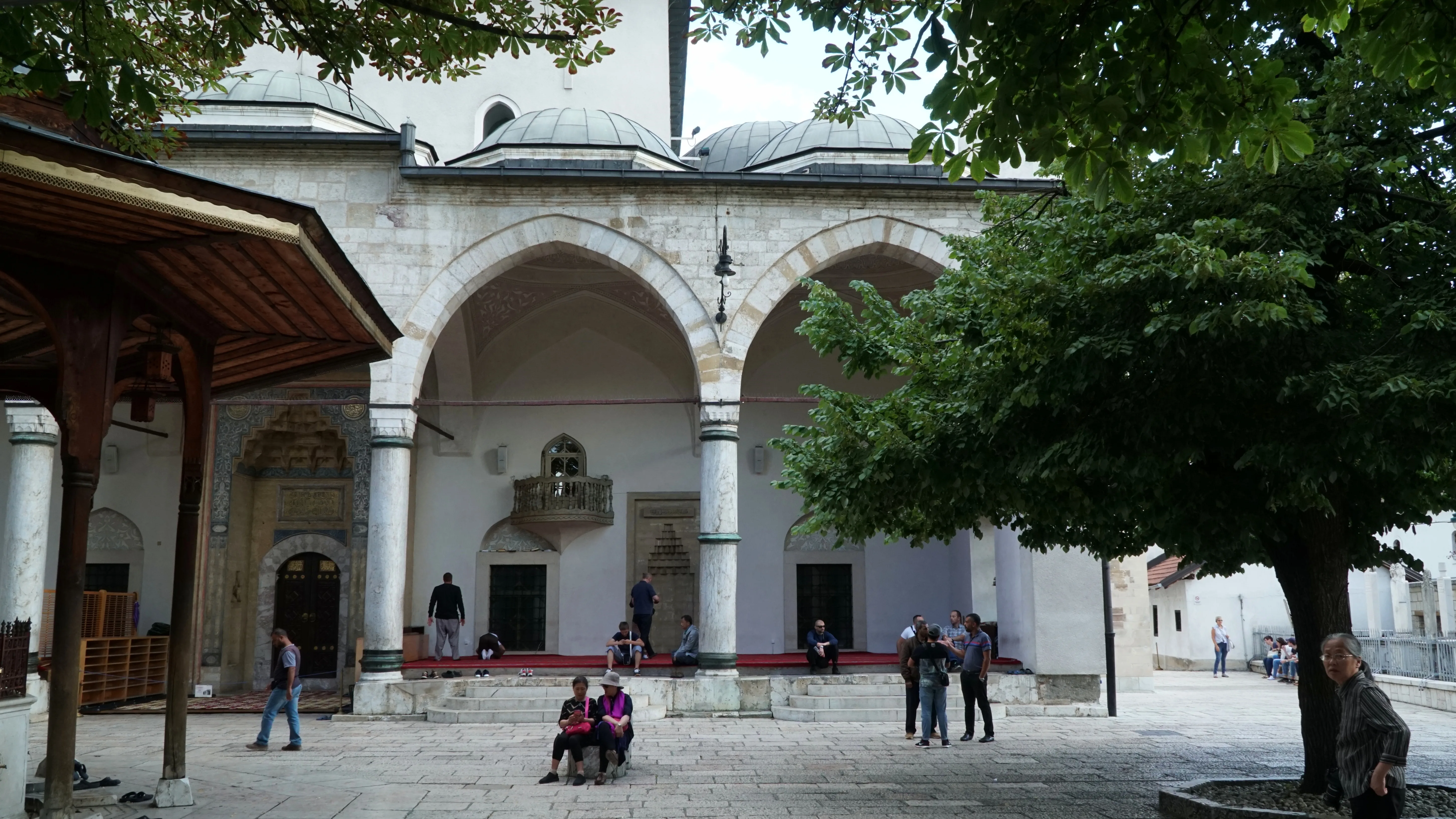 Illustration de la Mosquée Gazi Husrev-beg à Sarajevo