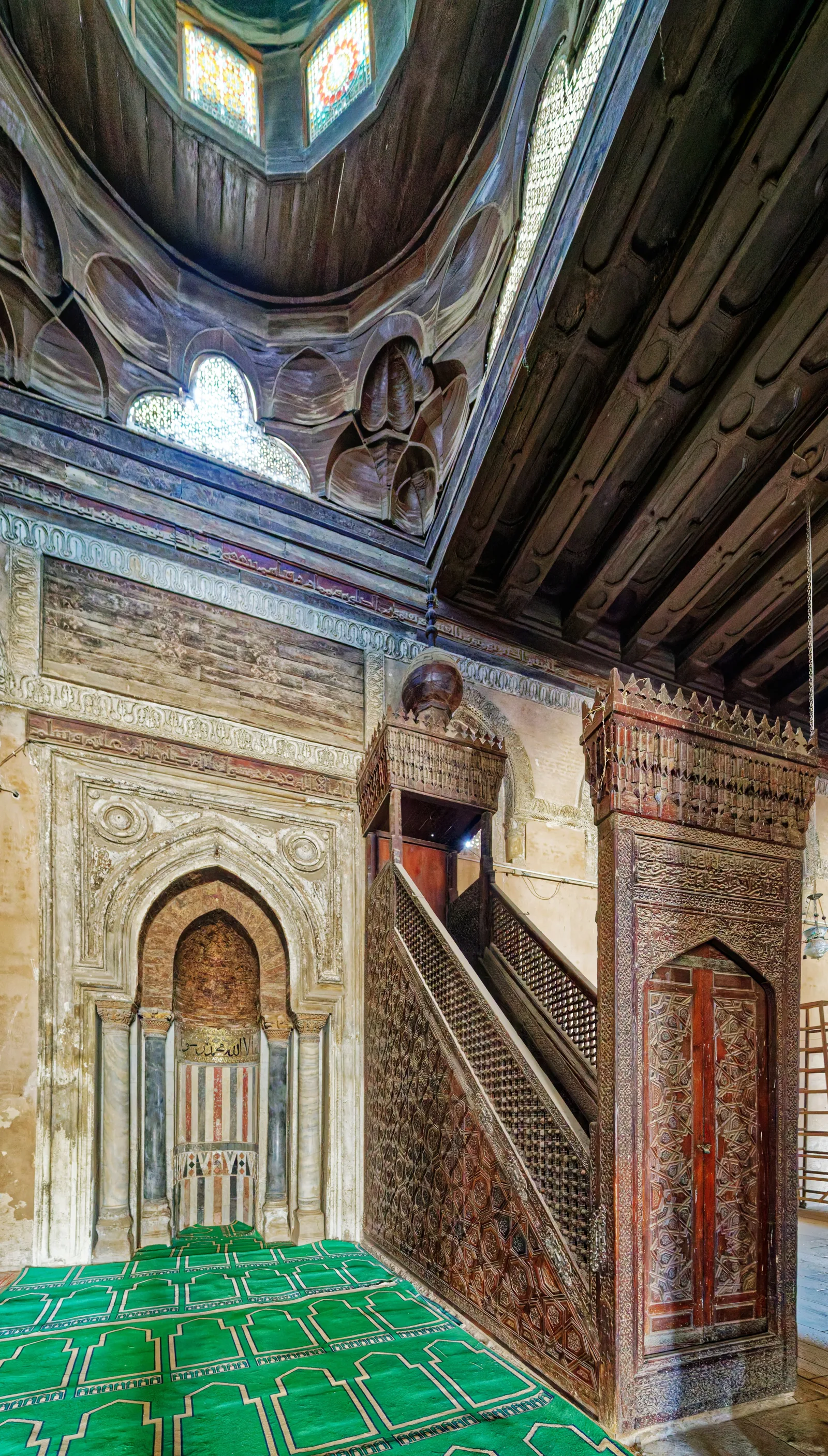 Mosquée Ibn Touloun — 876 bis 879 wurde die Ibn-Tulun-Moschee in Kairo erbaut. 09