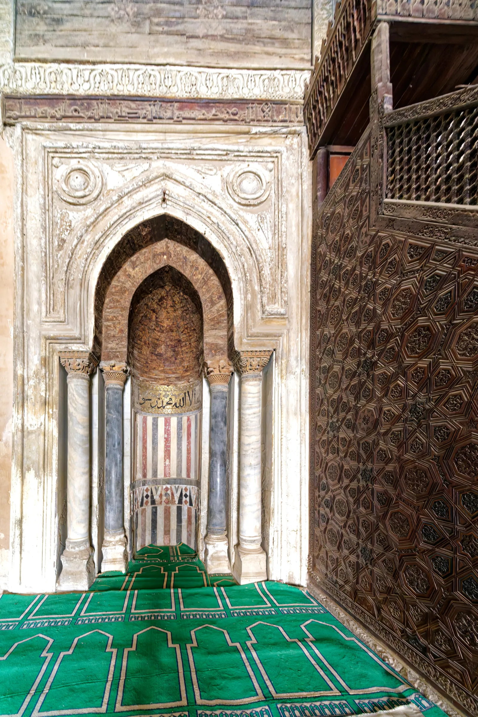 Mosquée Ibn Touloun — 876 bis 879 wurde die Ibn-Tulun-Moschee in Kairo erbaut. 07
