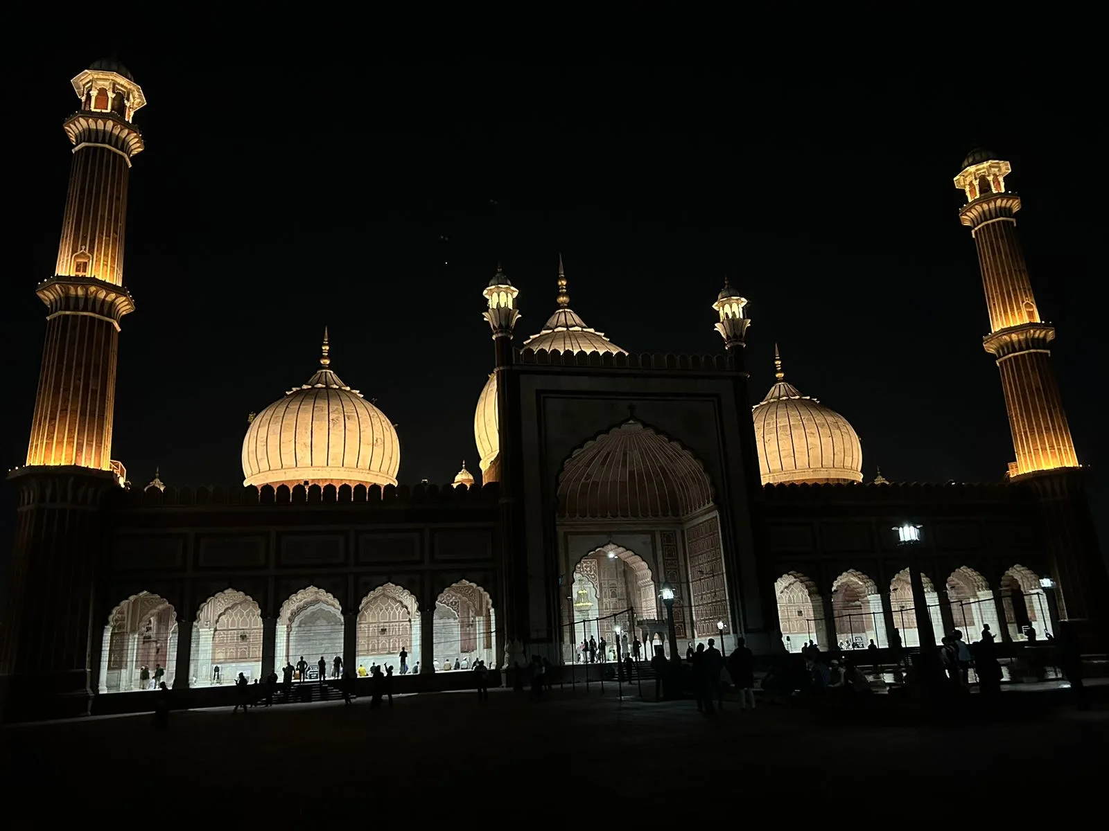 Jama Masjid — Jama Masjid evening view
