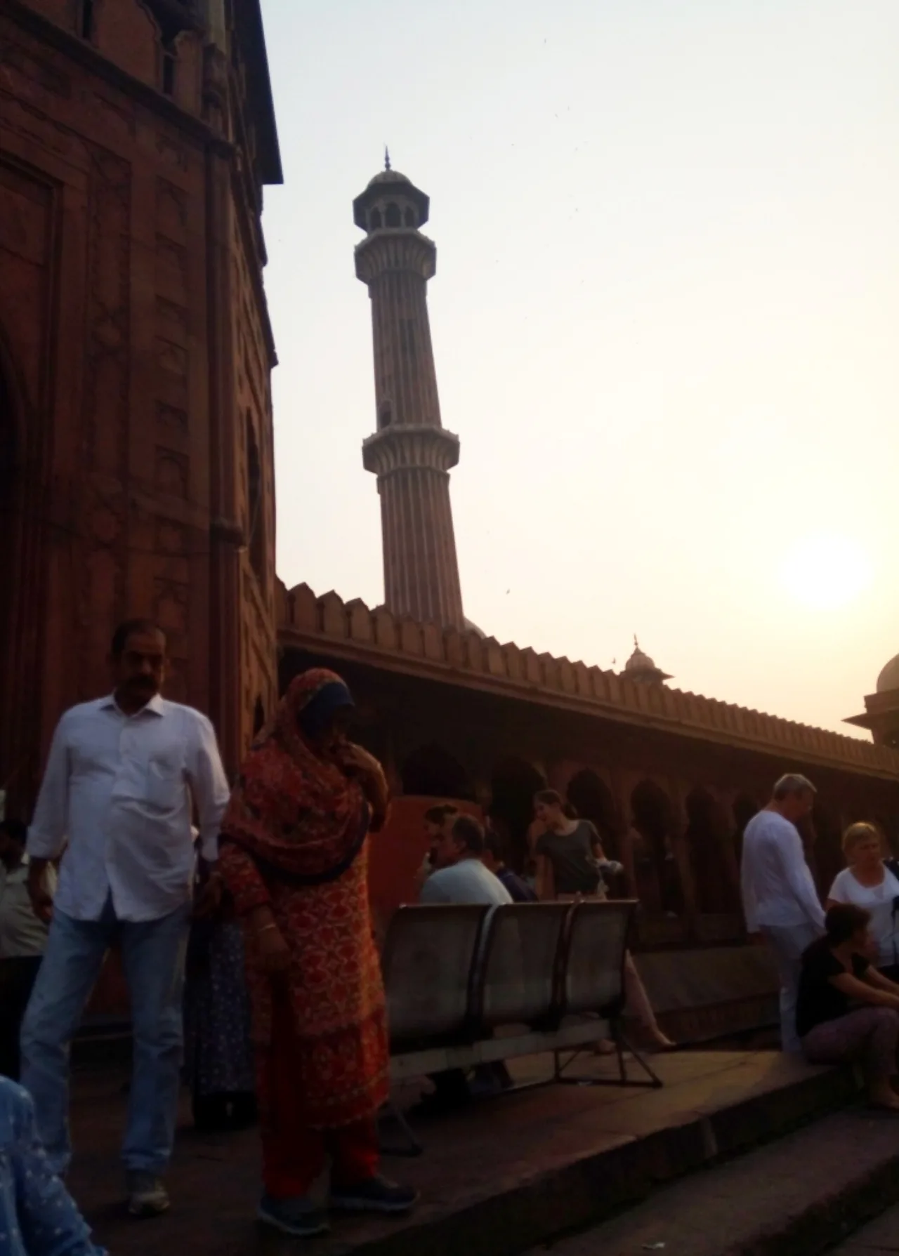 Jama Masjid — Jama Masjid from the side ways
