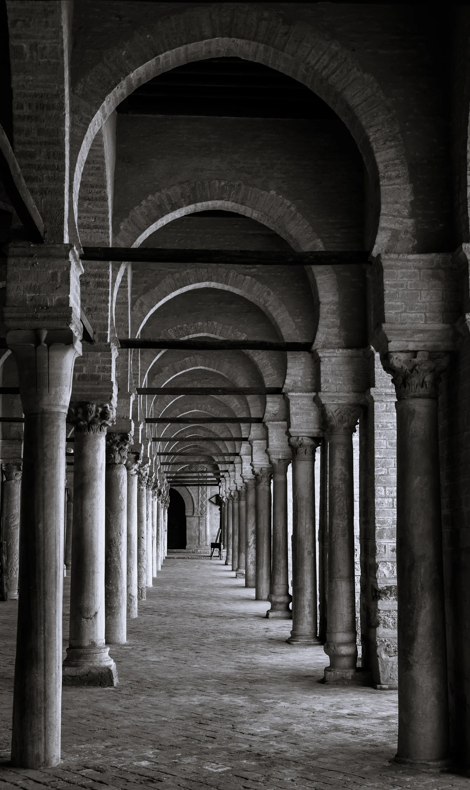 Grande Mosquée de Kairouan — Arcades of the Great Mosque Okba of Kairouan