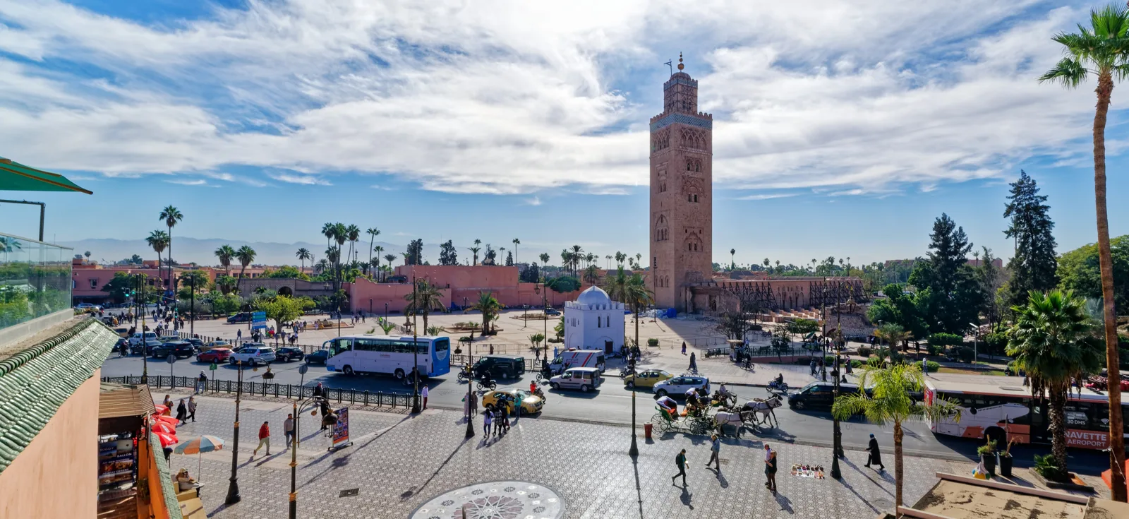 Mosquée Koutoubia — 1158 wurde die Koutoubia-Moschee in Marrakesch eröfnet. 01