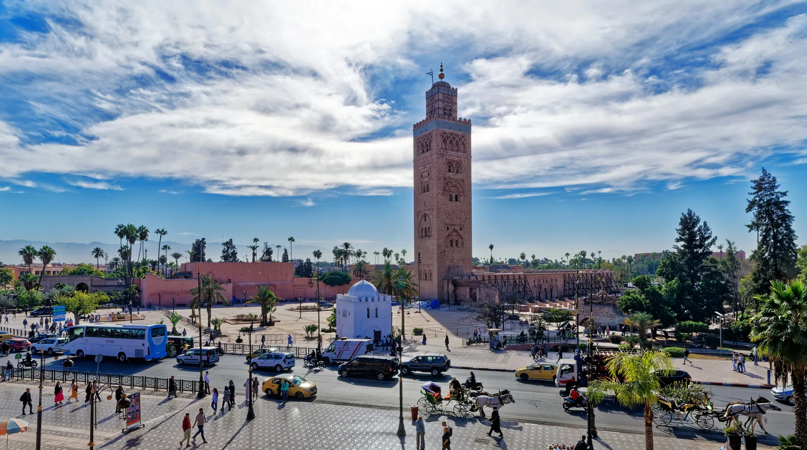 Mosquée Koutoubia — 1158 wurde die Koutoubia-Moschee in Marrakesch eröfnet. 02