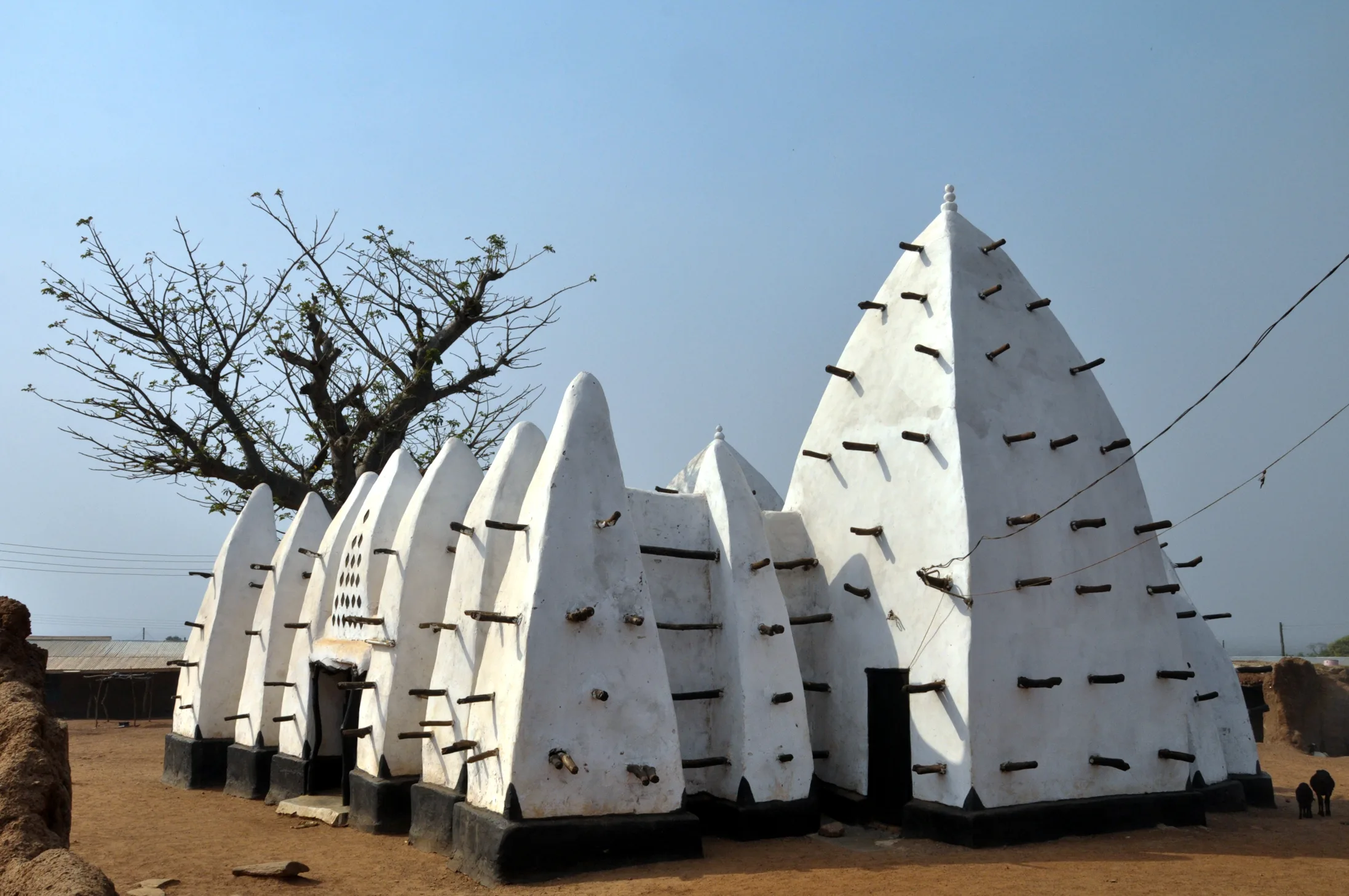 Illustration de la Mosquée de Larabanga à Larabanga