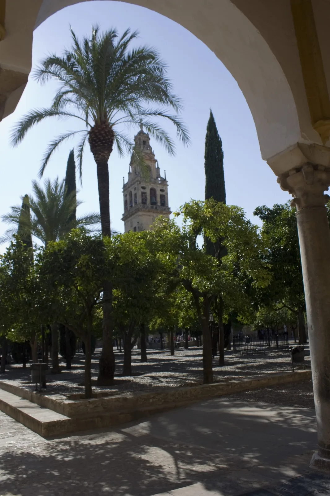 La cour des orangers et le minaret