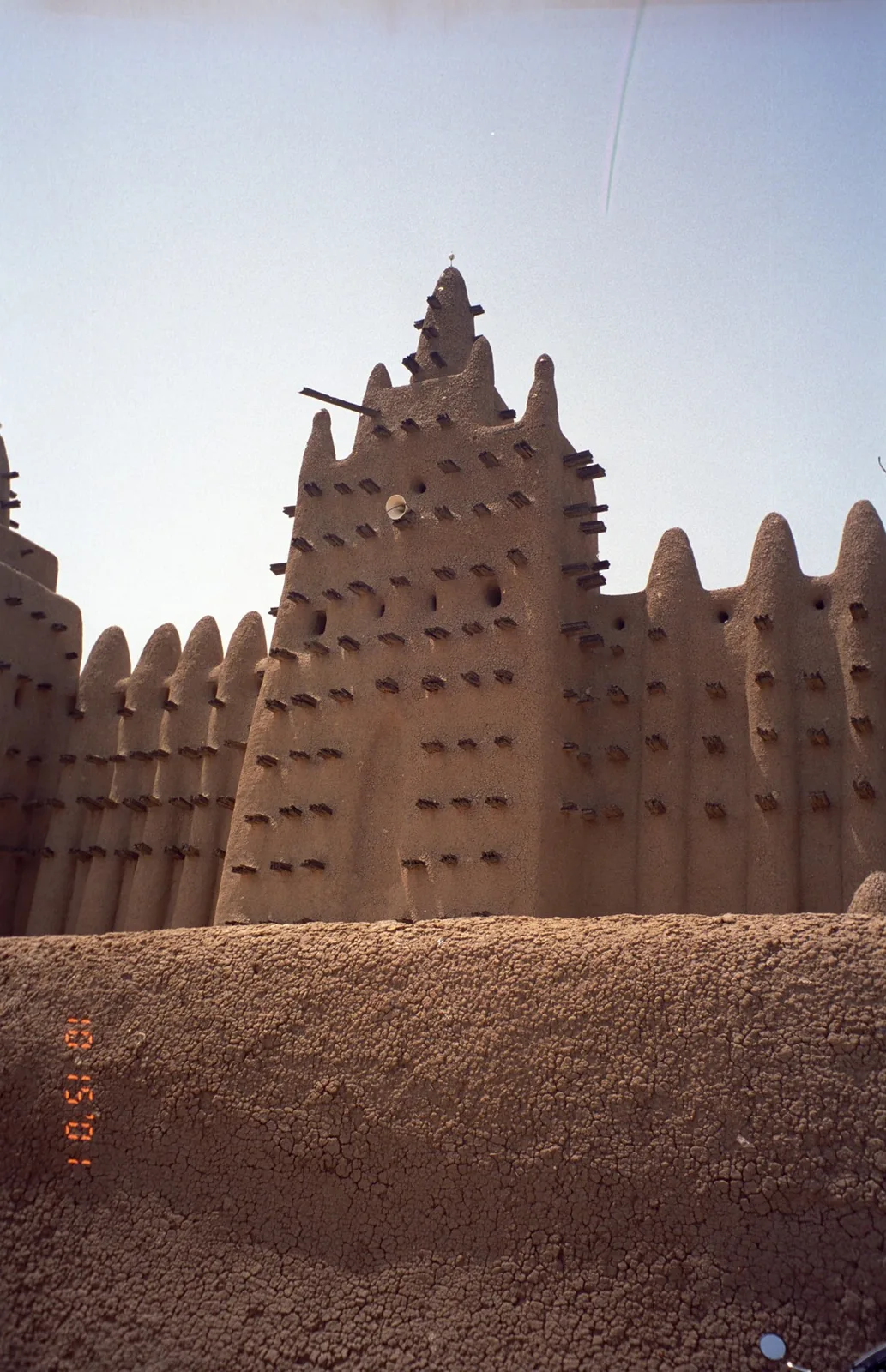 Le minaret de terre de Djenné