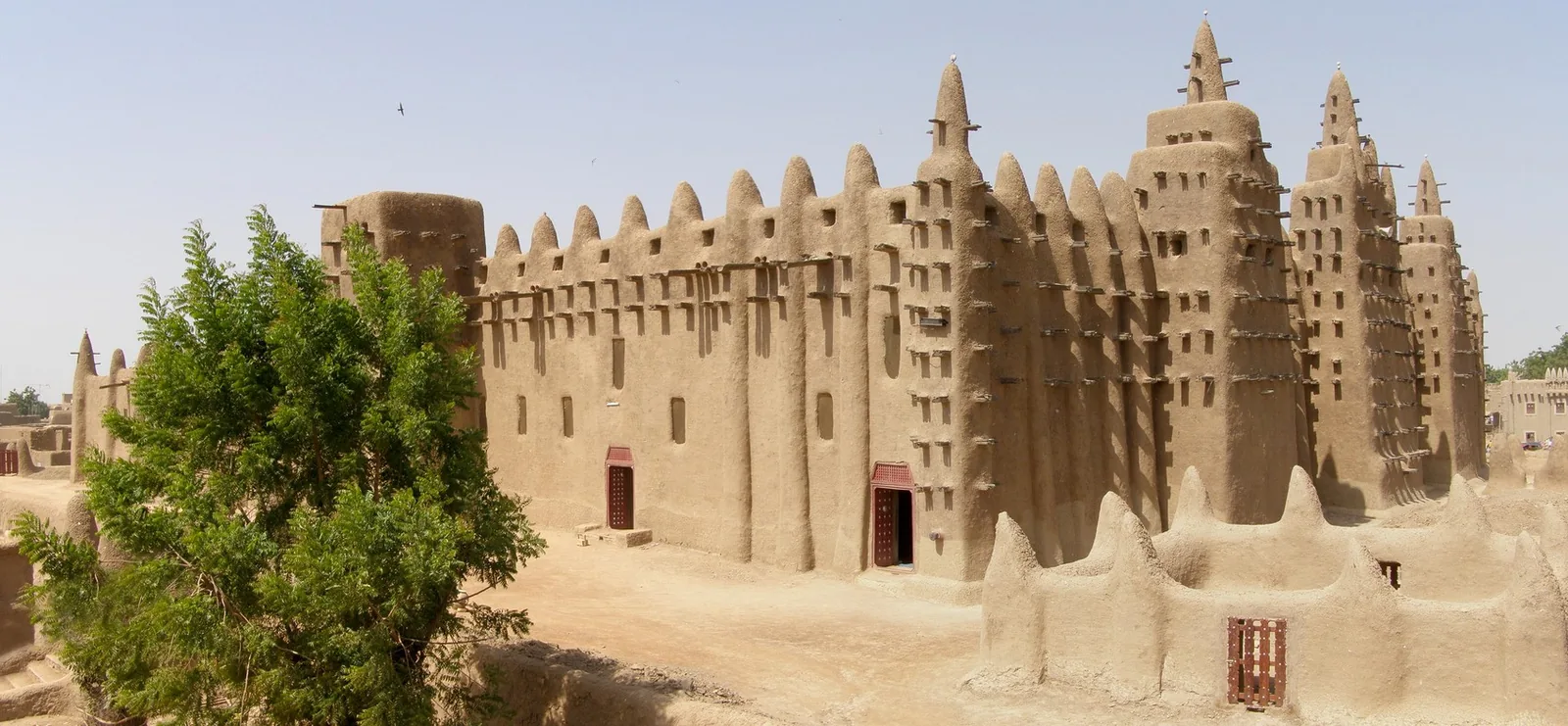 La Grande Mosquée de Djenné, en terre crue