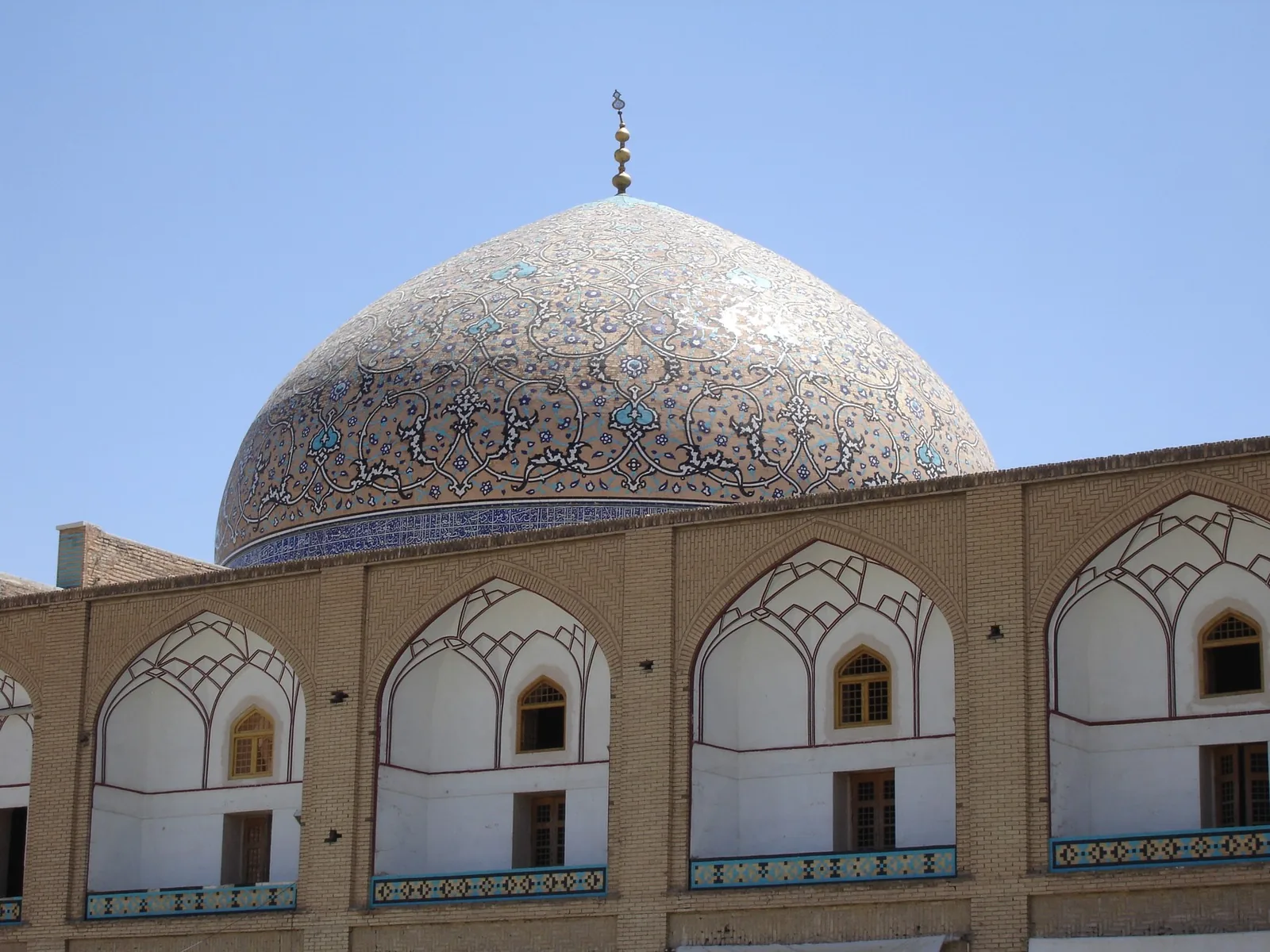 La coupole de Cheikh Lotfollah à Ispahan