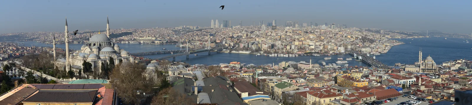 Mosquée Süleymaniye — Beyazıt Kulesinden Panorama